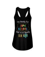 Preschool Ready For Me Ladies Flowy Tank tile