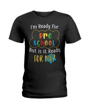 Preschool Ready For Me Ladies T-Shirt tile
