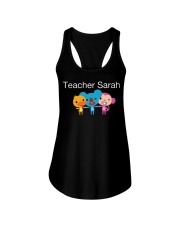 Teacher Sarah Ladies Flowy Tank tile