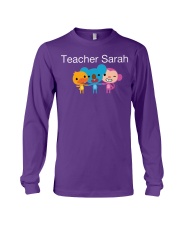 Teacher Sarah Long Sleeve Tee tile