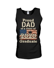 Class Proud Dad Graduate Unisex Tank tile