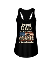 Class Proud Dad Graduate Ladies Flowy Tank tile
