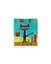 2nd Grade Groovy Sticker tile