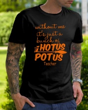 Teacher Hotus Classic T-Shirt lifestyle-mens-crewneck-front-7