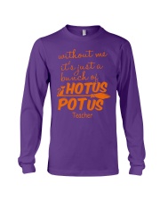 Teacher Hotus Long Sleeve Tee tile