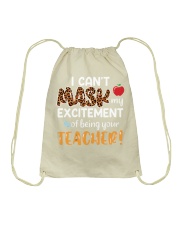 Teacher Excitement Drawstring Bag tile