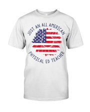 Physical Ed Teacher American Premium Fit Mens Tee tile