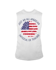 Physical Ed Teacher American Sleeveless Tee tile