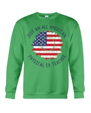 Physical Ed Teacher American Crewneck Sweatshirt tile