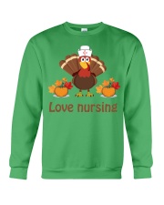 Nurse Love Turkey Crewneck Sweatshirt tile