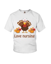 Nurse Love Turkey Youth T-Shirt tile