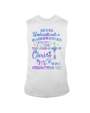 Hairdress Strengthens Her Sleeveless Tee tile