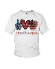 American Peace Love Youth T-Shirt tile