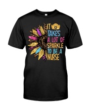 Nurse Sparkle Classic T-Shirt front