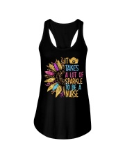 Nurse Sparkle Ladies Flowy Tank tile