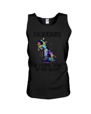 Teacher Saurus Unisex Tank tile