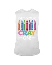 Teacher Get Your Cray On Sleeveless Tee tile