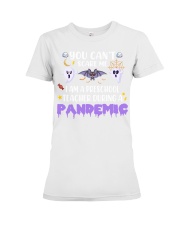 Preschool Teacher During Pandemic Premium Fit Ladies Tee tile