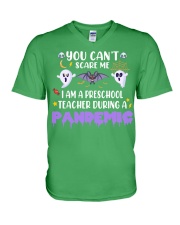 Preschool Teacher During Pandemic V-Neck T-Shirt tile