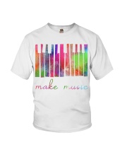Piano Make Music Youth T-Shirt tile