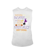 Teacher Anything Scare Sleeveless Tee tile