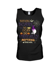 Teacher Anything Scare Unisex Tank tile