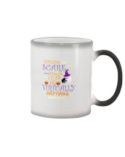 Teacher Anything Scare Color Changing Mug tile