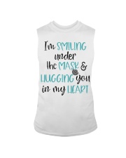 I'm smiling under the mask Sleeveless Tee tile