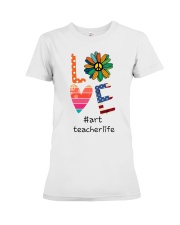 Art Teacher Life Premium Fit Ladies Tee tile