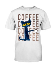 Peter Cat With Coffee Premium Fit Mens Tee tile