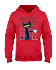 Peter Cat With Coffee Hooded Sweatshirt tile