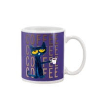 Peter Cat With Coffee Mug tile