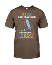 Teacher Returned To School Classic T-Shirt tile