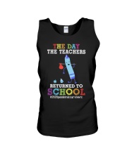 Teacher Returned To School Unisex Tank tile