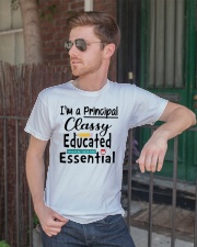 Principal Classy Educated Classic T-Shirt lifestyle-mens-crewneck-front-2