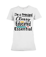 Principal Classy Educated Premium Fit Ladies Tee tile