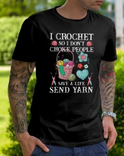 Crochet Send Yarn Classic T-Shirt lifestyle-mens-crewneck-front-7