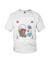 Crochet Send Yarn Youth T-Shirt tile