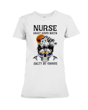 Nurse Sassy Since Birth Premium Fit Ladies Tee tile