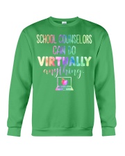 School Counselor Can Do Virtually Crewneck Sweatshirt tile