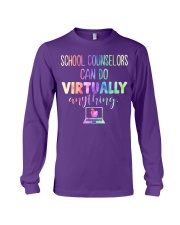 School Counselor Can Do Virtually Long Sleeve Tee tile