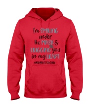 Paraprofessional Life Smiling Hooded Sweatshirt tile