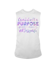 Nurse Life Purpose Sleeveless Tee tile