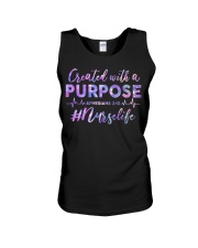 Nurse Life Purpose Unisex Tank tile