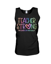 Teacher Strong In Class Unisex Tank tile