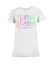 Teacher Strong In Class Premium Fit Ladies Tee tile