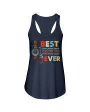 Guitar Best Dad Ever Ladies Flowy Tank tile