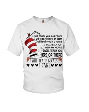 Teacher Because Care Youth T-Shirt tile