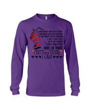 Teacher Because Care Long Sleeve Tee tile