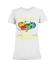 Crochet Hoard Yarn Premium Fit Ladies Tee tile